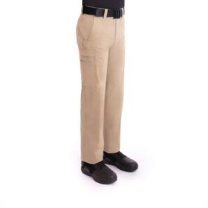 Blauer Flexforce Stretch Tactical Wicking Cargo Pants in Silver Tan. 34R